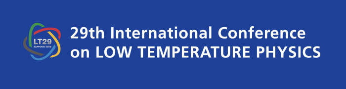 29th International Conference on Low Temperature Physics (LT29)